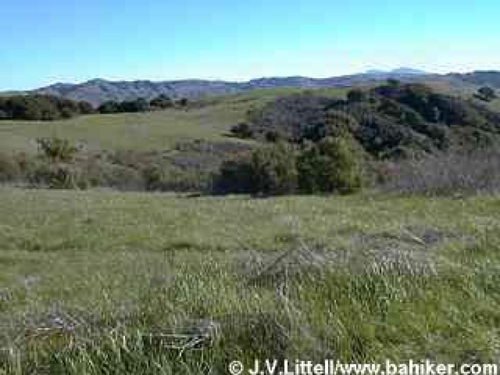 View southeast from the ridge