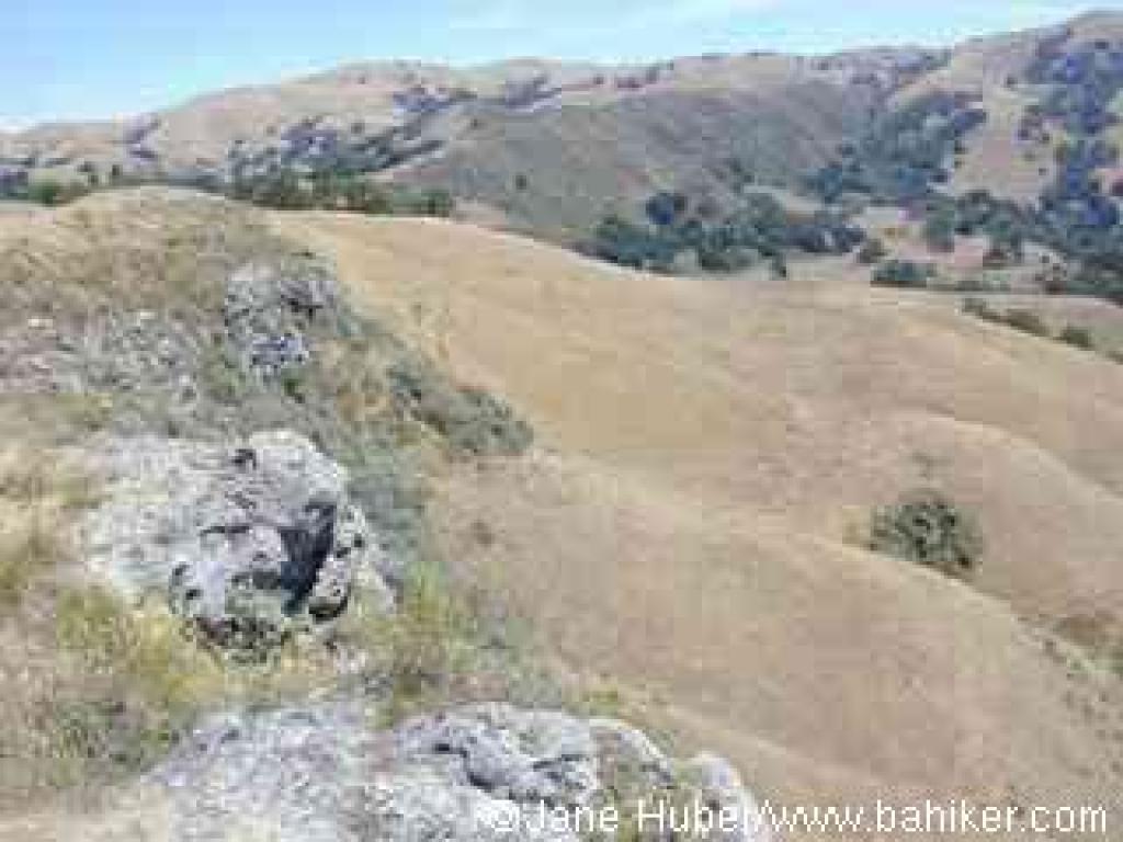 View from the rock outcrop at Flag Hill