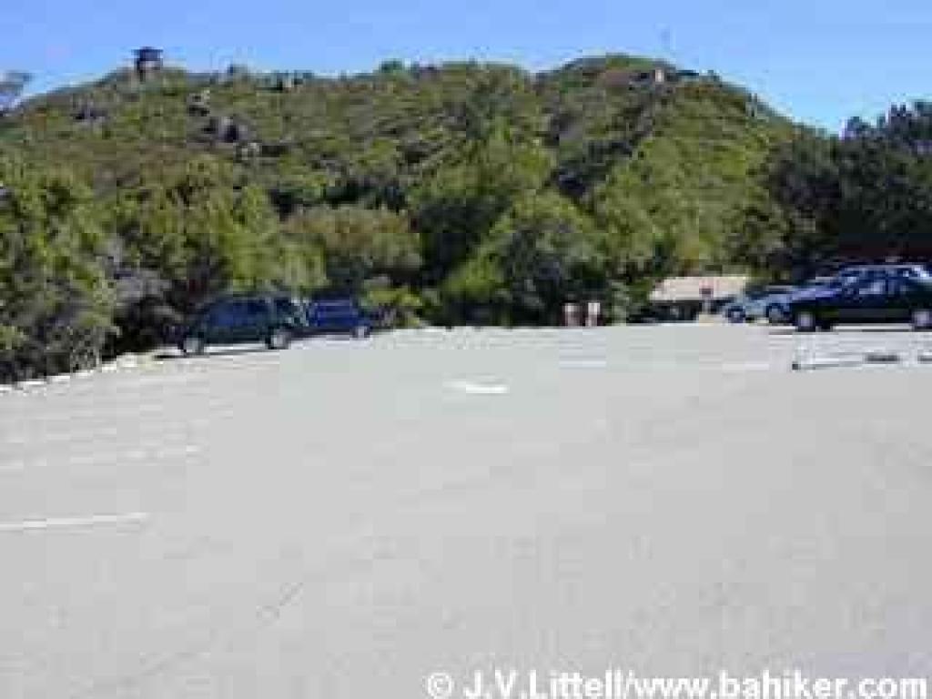 East Peak parking lot