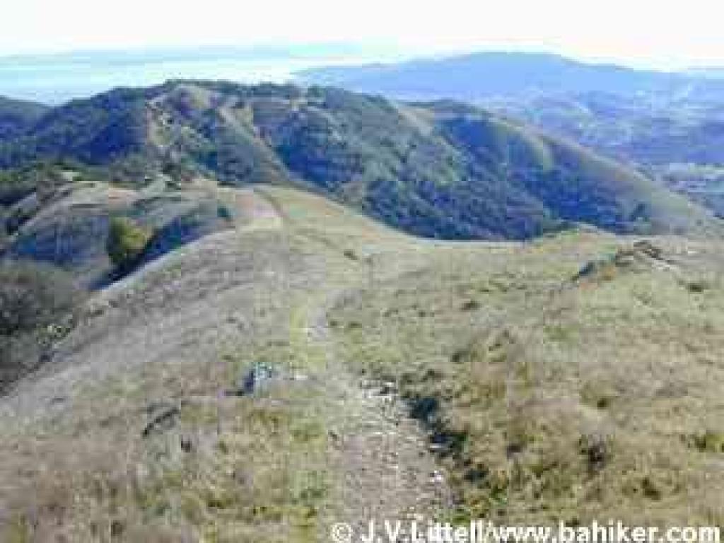 View east from the summit