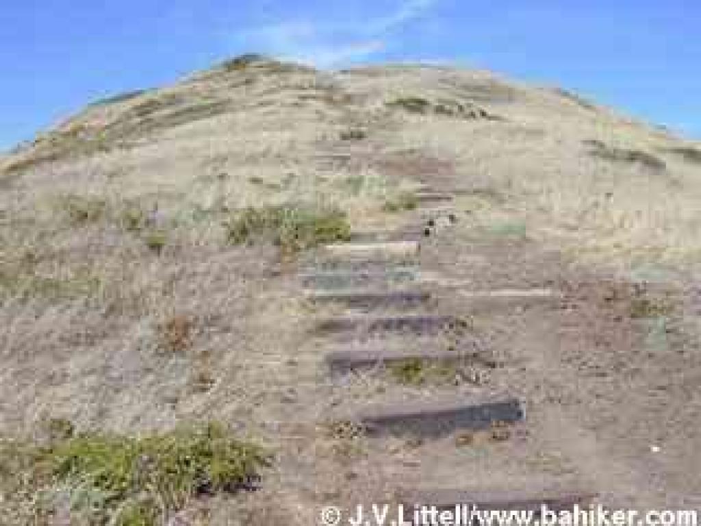 Climbing the south peak