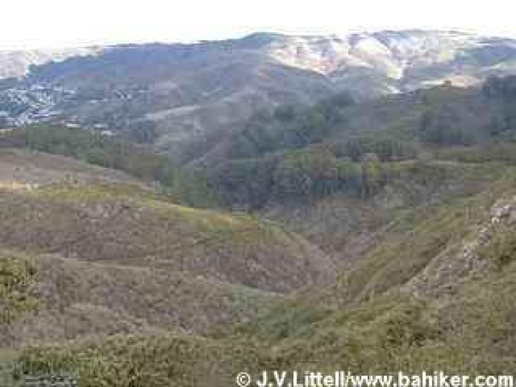 View of the park from the upper reaches of Montara Mountain Trail