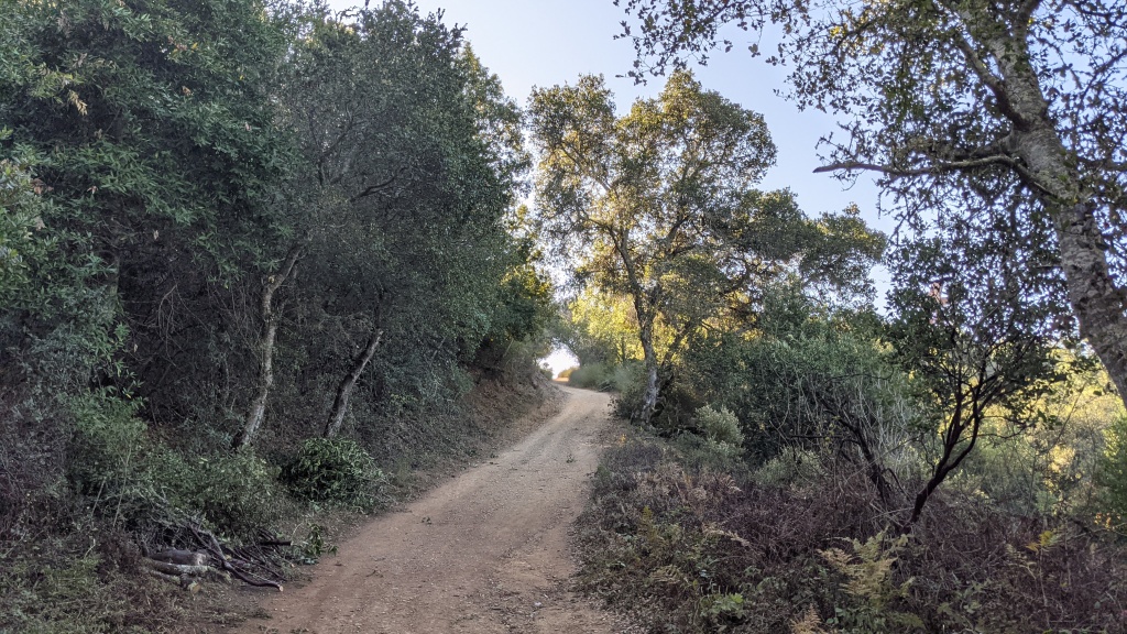 Last push to the ridgeline