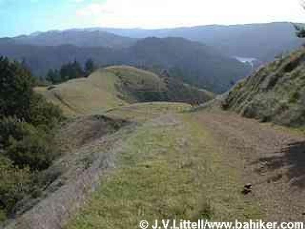 View southeast from near the top of Mount Barnabe